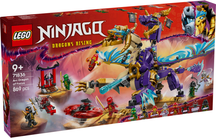 Конструктор LEGO NINJAGO Arc Dragon of Focus (71836).