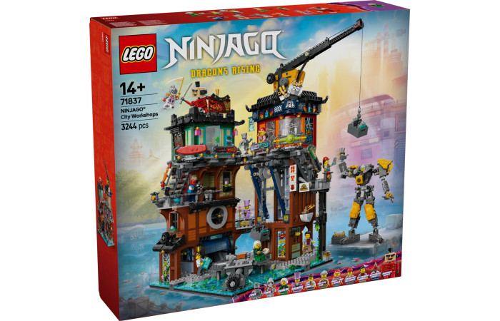 Конструктор LEGO NINJAGO NINJAGO City Майстер-класи (71837).
