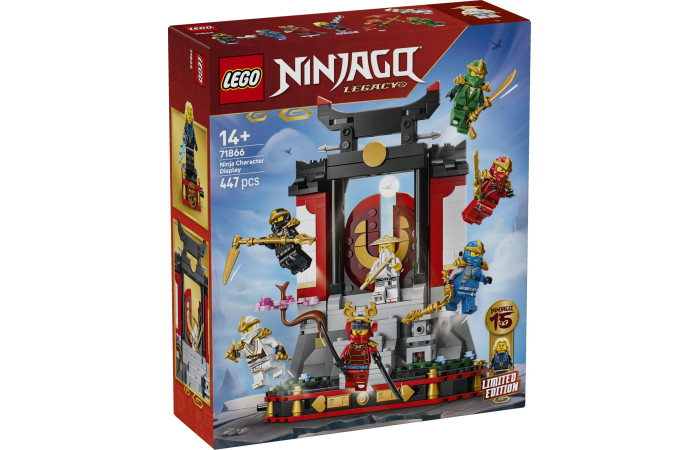 Конструктор LEGO NINJAGO Виставка персонажів ніндзя (71866).