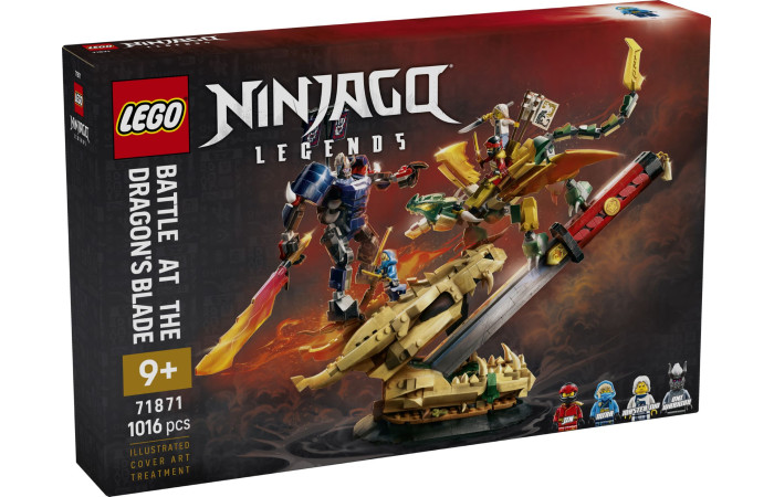 Конструктор LEGO NINJAGO Битва у Клинка Дракона (71871).