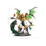 Конструктор LEGO NINJAGO Битва ультрадракона (71872).