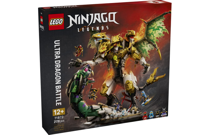 Конструктор LEGO NINJAGO Битва ультрадракона (71872).