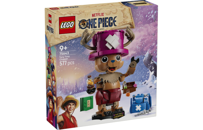 Конструктор LEGO ONE PIECE Тоні Тоні Чоппер (75643). Конструктор LEGO ONE PIECE Тоні Тоні Чоппер (75643).