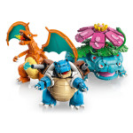 Конструктор LEGO Pokémon Венузавр, Чаризард і Бластойз (72153).