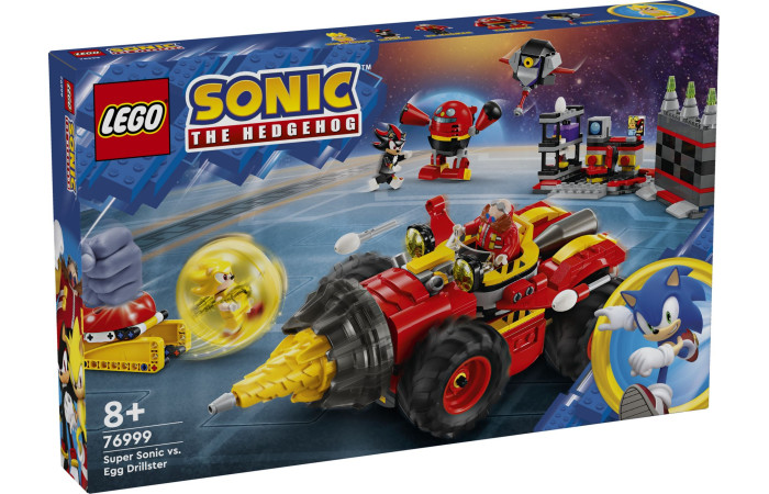 Конструктор LEGO Sonic Супер Сонік проти Егг Дріллстер (76999).