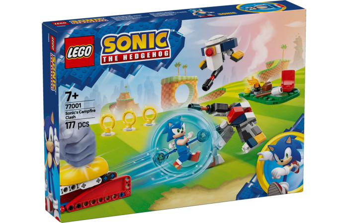 Конструктор LEGO Sonic Сонік та його битва біля багаття (77001).