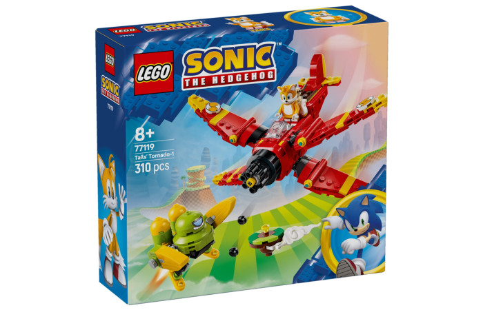 Конструктор LEGO Sonic Торнадо-1 Тейлз (77119). Конструктор LEGO Sonic Торнадо-1 Тейлз (77119).
