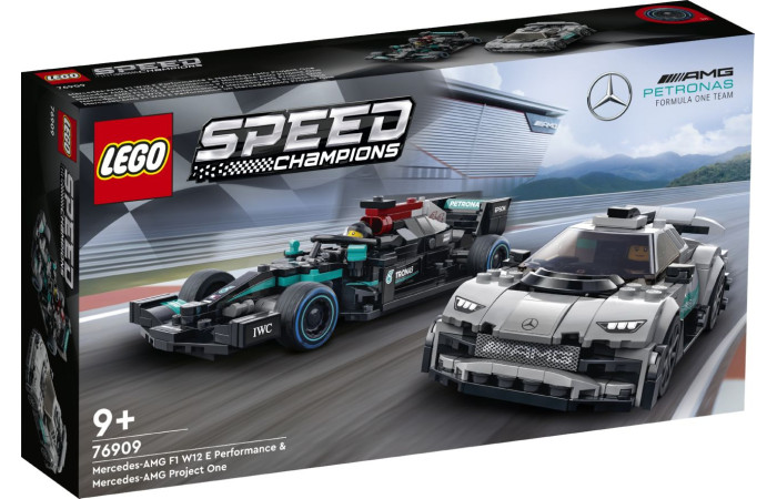 Конструктор LEGO Speed ​​Champions Mercedes-AMG F1 W12 E Performance та Project One (76909).