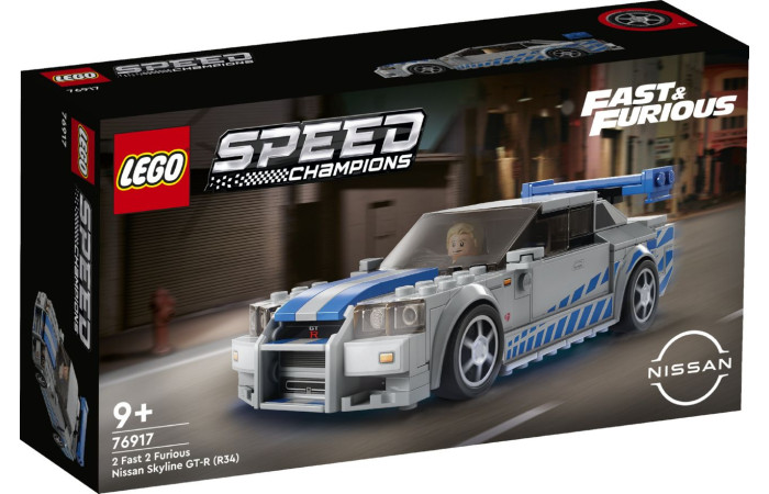 Конструктор LEGO Speed Champions Nissan Skyline GT-R (R34) (76917).