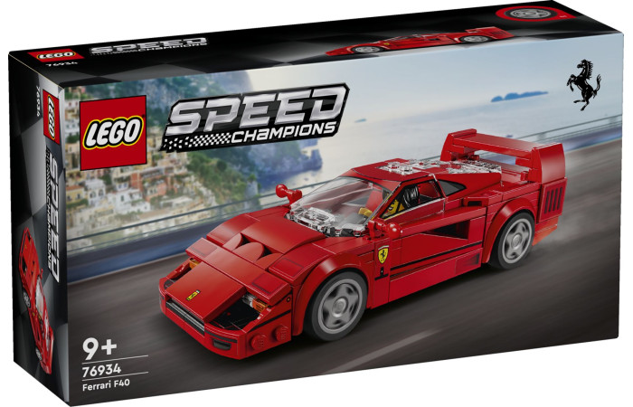 Конструктор LEGO Speed Champions Феррари F40 Суперкар (76934).