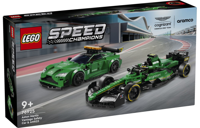 Конструктор LEGO Speed Champions Aston Martin Safety Car і AMR23 (76925).