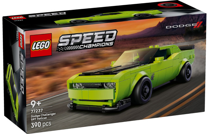 Конструктор LEGO Speed Champions Dodge Challenger SRT Hellcat (77237).