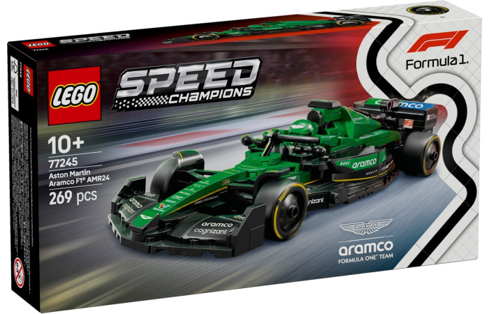 Конструктор LEGO Speed Champions Aston Martin Aramco F1 AMR24 (77245).