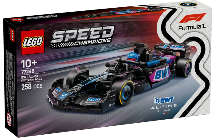 Конструктор LEGO Speed Champions BWT Alpine F1 Team A524 (77248).