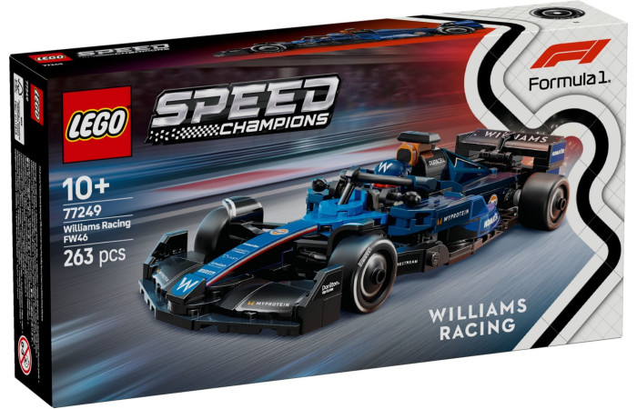 Конструктор LEGO Speed Champions Williams Racing FW46 F1 (77249). Конструктор LEGO Speed Champions Williams Racing FW46 F1 (77249).