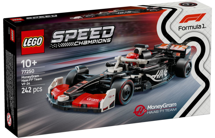 Конструктор LEGO Speed Champions MoneyGram Haas F1 Team VF-24 (77250).