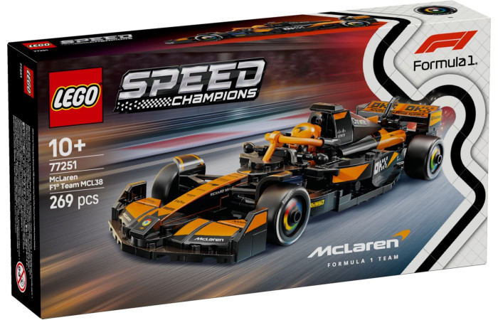 Конструктор Lego Speed ​​Champions McLaren F1 Team MCL38 (77251).