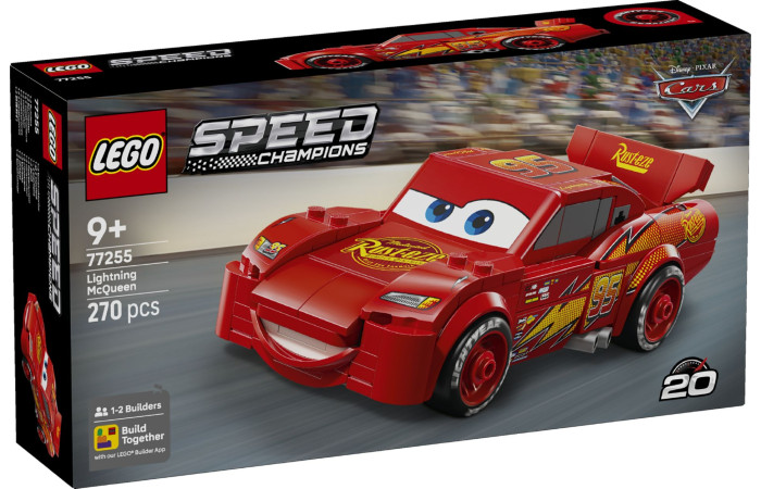 Конструктор LEGO Speed Champions Блискавка МакКвін (77255).