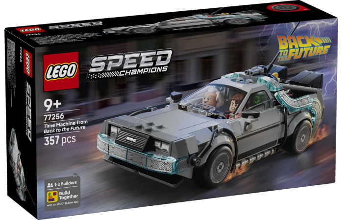 Конструктор LEGO Speed Champions Машина часу з Назад у майбутнє (77256).
