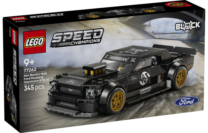Конструктор LEGO Speed ​​​​Champions Ford Mustang Hoonicorn V1 '65 (77262).
