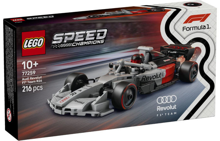 Конструктор LEGO Speed Champions Audi Revolut F1 Team R26 Race Car (77259).