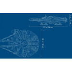 Конструктор LEGO Star Wars Сокол тысячелетия 75192 (75192).