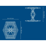Конструктор LEGO Star Wars Імперський винищувач TIE Fighter (75211).
