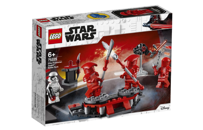 Конструктор LEGO Star Wars Бойовий набір Елітної преторіанської гвардії (75225).