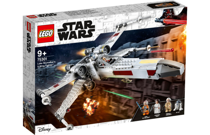 Конструктор LEGO Star Wars Винищувач X-wing Люка Скайуокера (75301).