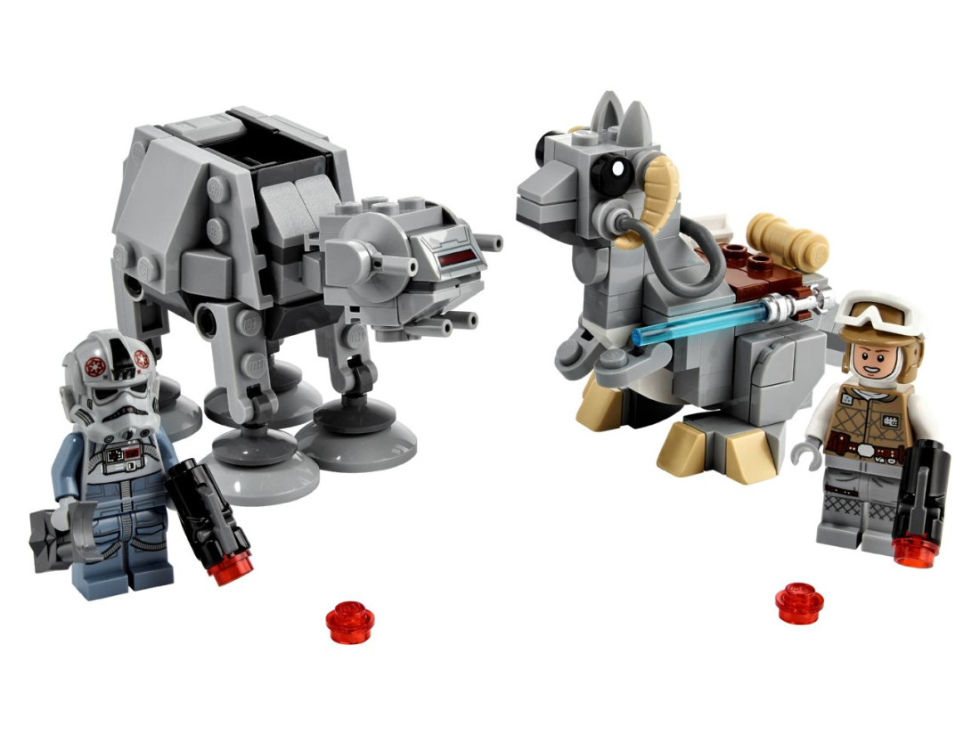 Официальное LEGO 75298 Микрофайтеры: AT-AT против таунтауна онлайн