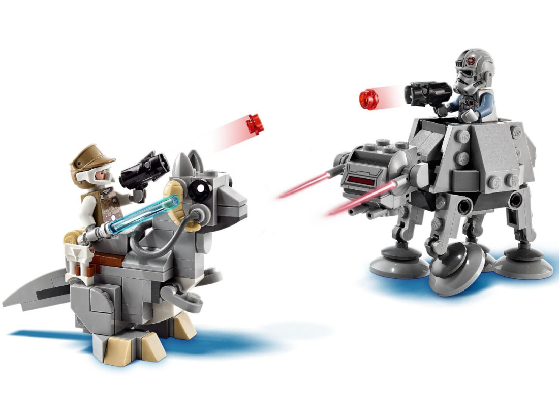 Официальное LEGO 75298 Микрофайтеры: AT-AT против таунтауна онлайн
