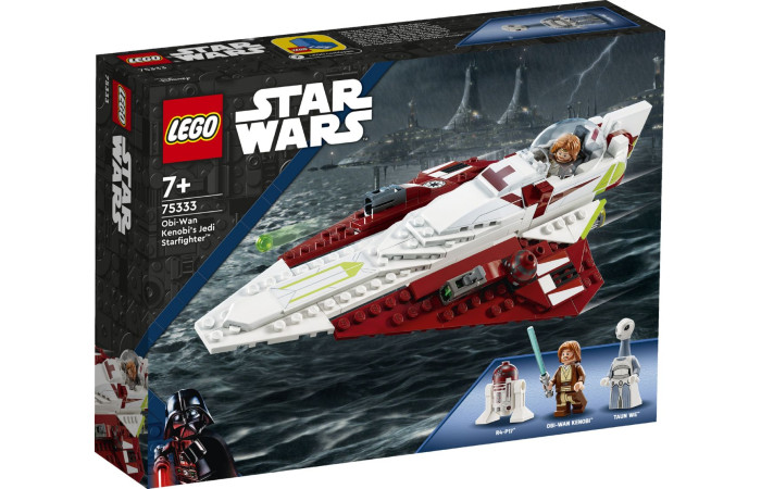 Конструктор LEGO Star Wars Зоряний винищувач джедаєв Обі-Вана Кенобі (75333).