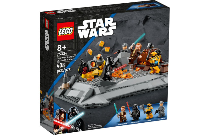 Конструктор LEGO Star Wars Обі-Ван Кенобі проти Дарта Вейдера (75 334).