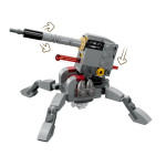 Конструктор LEGO Star Wars Бойовий набір клонів-піхотинців 501 легіону (75345).