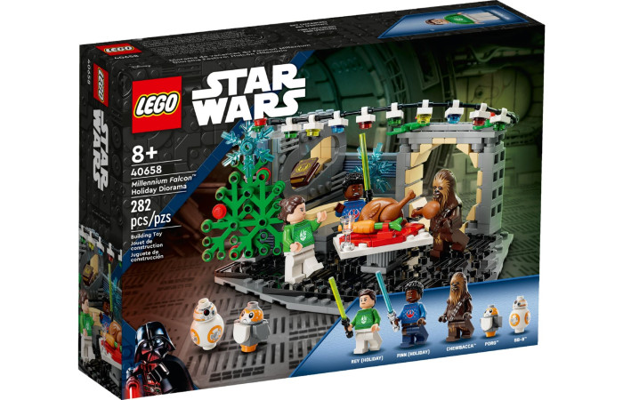 Конструктор LEGO Star Wars Святкова діорама Тисячолітній сокіл (40658).
