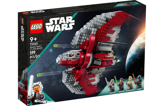 Конструктор LEGO Star Wars Джедайський шатл Т-6 Асокі Тано (75362).