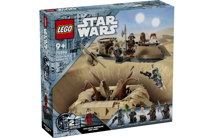 Конструктор LEGO Star Wars Пустельний скіф і яма Сарлакка (75396).