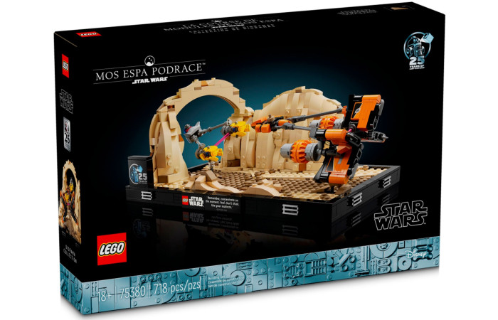 Конструктор LEGO Star Wars Діорама Mos Espa Podrace (75380).