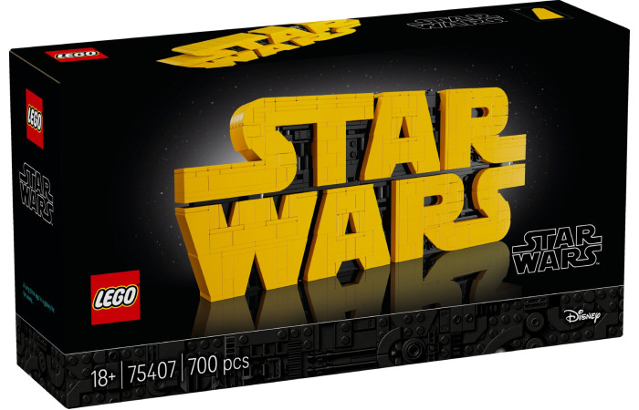Конструктор LEGO Логотип Star Wars із кубиків (75407).