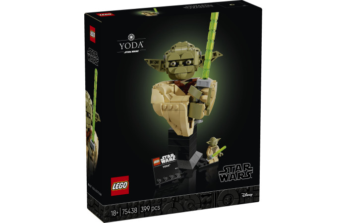 Конструктор LEGO Star Wars Бюст Йоди 75438.