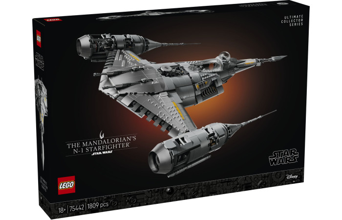 Конструктор LEGO Star Wars Зоряний винищувач Мандалорця N-1 (75442).
