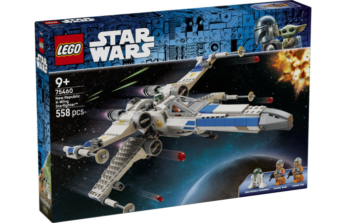 Конструктор LEGO Star Wars Зоряний винищувач типу Х Нової Республіки (75460).