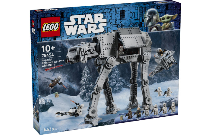 Конструктор LEGO Star Wars AT-AT уламків Імперії та перехоплювач INT-4 (75454).