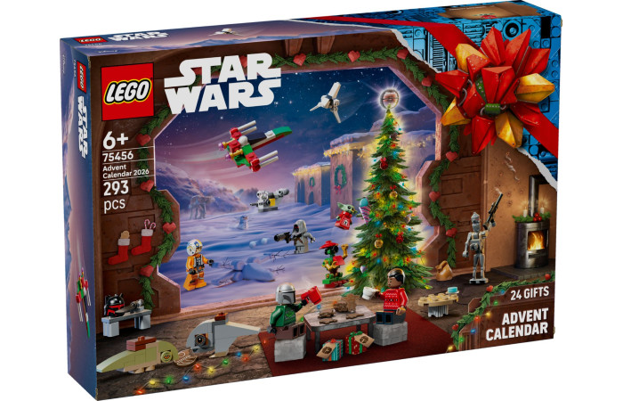Конструктор LEGO Star Wars Новорічний календар Старий Варс 2026 (75456).