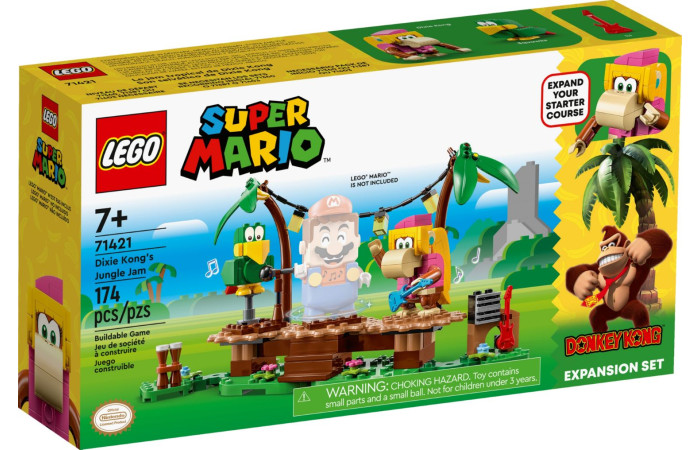 Конструктор LEGO Super Mario Dixie Kong's Jungle Jam (71421).