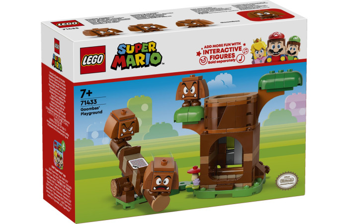 Конструктор LEGO Super Mario Ігровий майданчик Гумбас (71433).