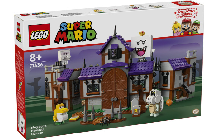 Конструктор LEGO Super Mario Особняк із привидами короля Бу (71436).