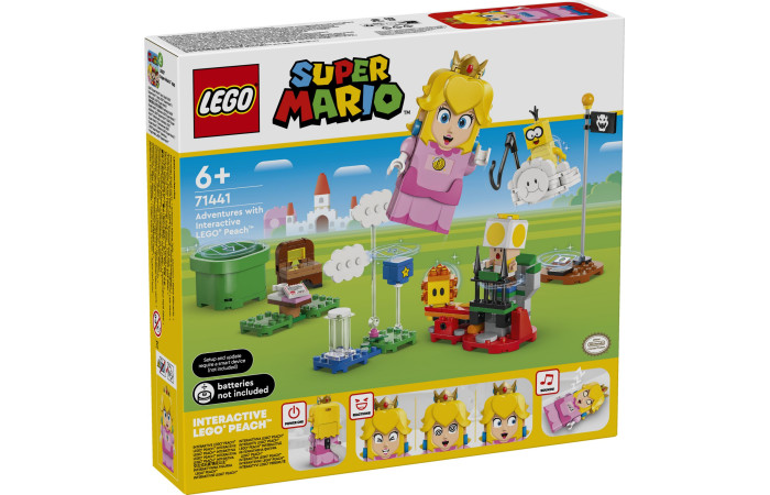Конструктор LEGO Super Mario Пригоди з інтерактивним LEGO Peach (71441).