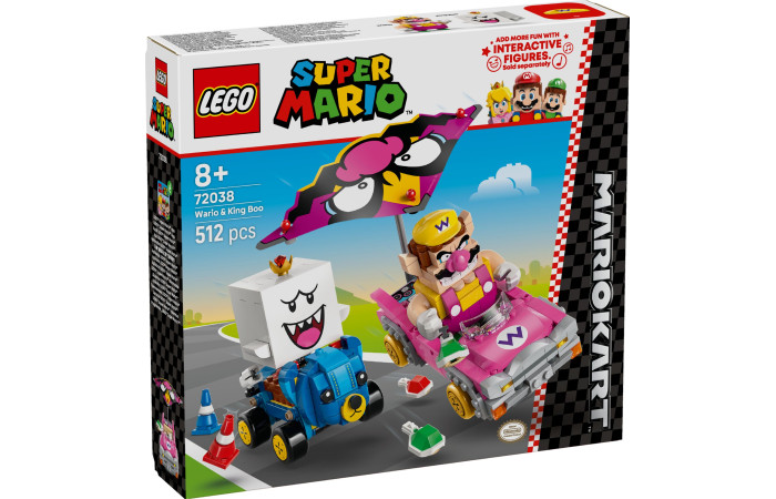 Конструктор LEGO Super Mario Варіо і король Бу (72038).