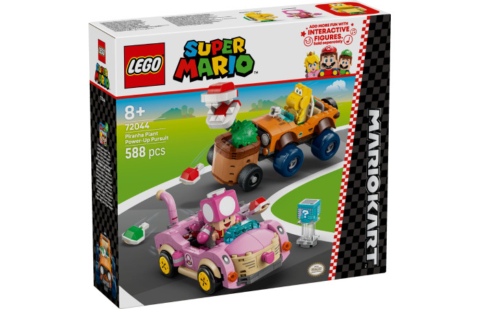 Конструктор LEGO Super Mario Погоня за рослиною-піраньєю (72044).
